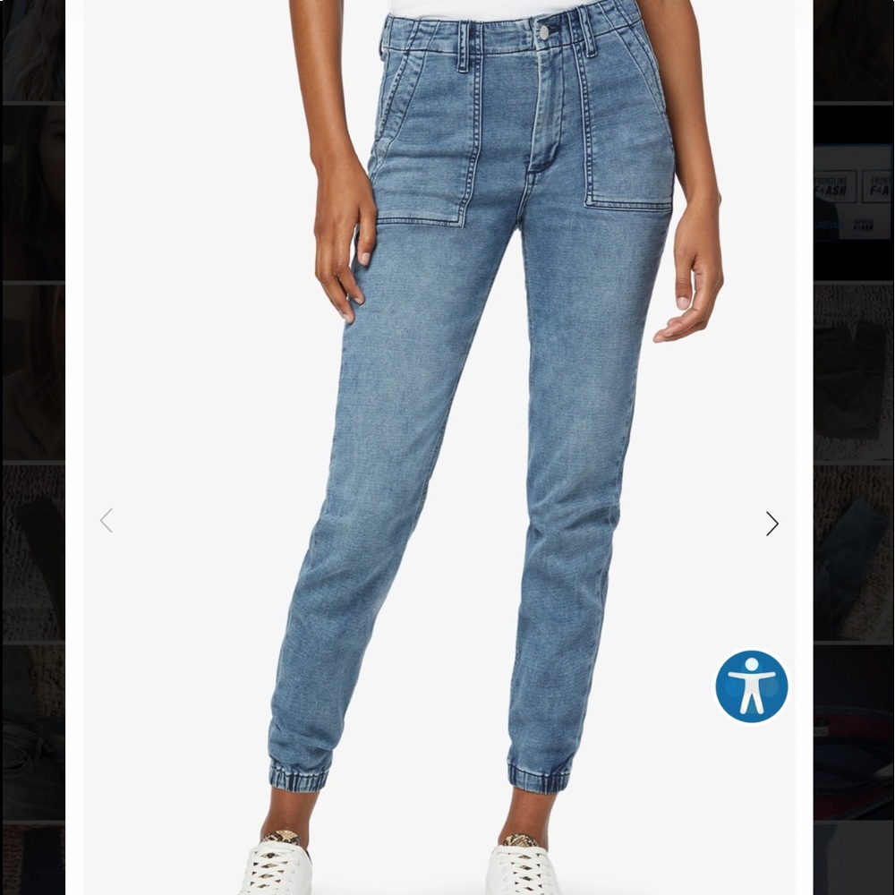 Joes Women's flight zip ankle jeans in Presley